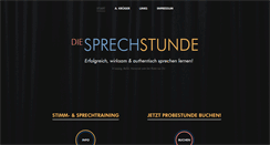 Desktop Screenshot of die-sprechstunde.com
