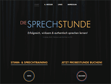 Tablet Screenshot of die-sprechstunde.com